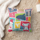 Leuke haaiensoort Kerst Kussen (Deken)