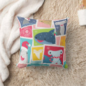 Leuke haaiensoort Kerst Kussen (Deken)