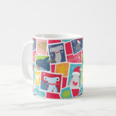 Leuke haaiensoort Kerst Mok (Voorkant links)