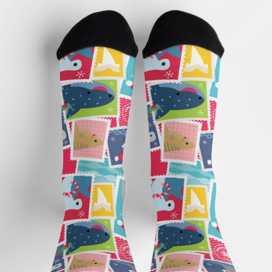 Leuke haaiensoort Kerst Sokken (Top)