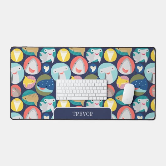 Leuke haaiensoorten bureaumat (Keyboard & Muis)