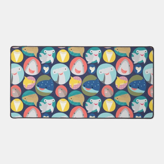 Leuke haaiensoorten bureaumat (Voorkant)