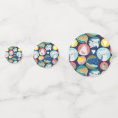 Leuke haaiensoorten confetti (Achterkanten)