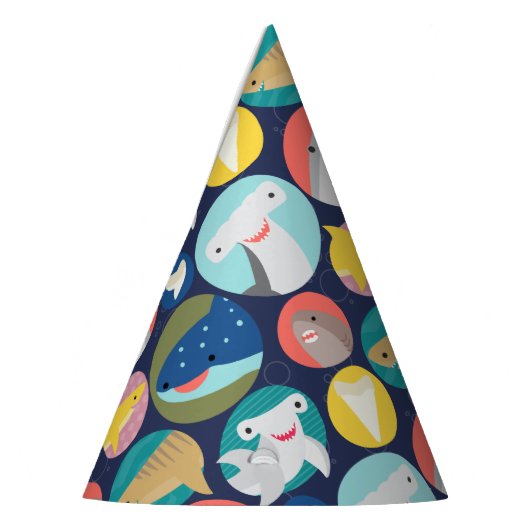 Leuke haaiensoorten feesthoedjes (Links)