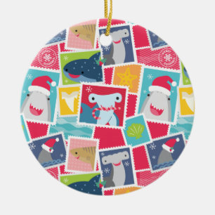 Leuke haaiensoorten keramisch ornament