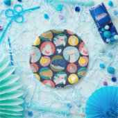 Leuke haaiensoorten papieren bordje (Feest)