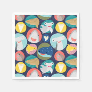 Leuke haaiensoorten servet