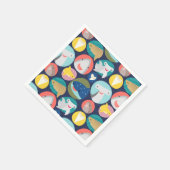 Leuke haaiensoorten servet (Hoek)