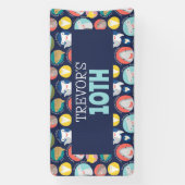 Leuke haaiensoorten spandoek (Verticaal)