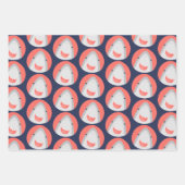 Leuke haaiensoorten verjaardag inpakpapier vel (Voorkant 3)