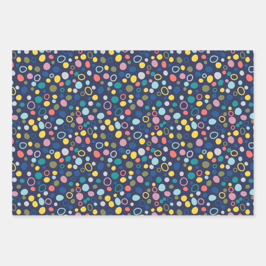 Leuke haaiensoorten verjaardag inpakpapier vel (Voorkant 2)