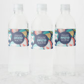 Leuke haaiensoorten waterfles etiket (Flessen)