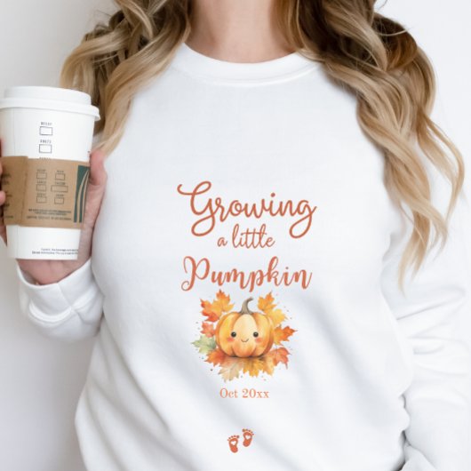 Leuke Halloween Baby aankondiging zwangerschap pom Trui