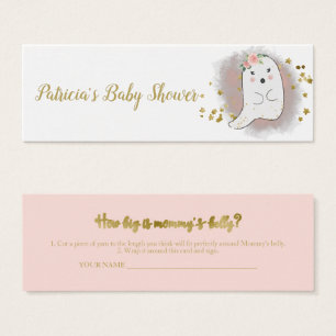 Leuke Halloween Baby Shower Maat Buik Kaart
