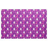Leuke Halloween bloemenspook roze Stof (Fat Quarter)