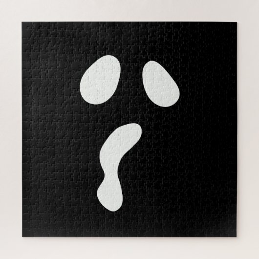 Leuke Halloween boe gezicht spook eng Feest Legpuzzel (Verticaal)