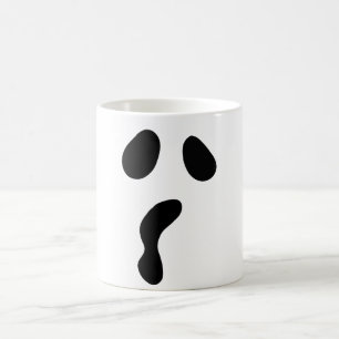 Leuke Halloween boek gezicht spook enge partij Koffiemok