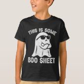 Leuke Halloween Boo Ghost kostuum Dit is een aanta T-shirt (Voorkant)