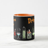 Leuke Halloween-brouwerij zwarte griezel Mok (Midden)