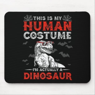 Leuke Halloween-cadeaus Knuffige Dinosaur Deze Is  Muismat