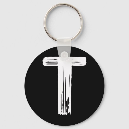 Leuke Halloween Carnaval Kostuum Letter T Groene V Sleutelhanger (Voorkant)