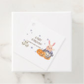 Leuke Halloween Cauldron Baby is Brouwen Douche Bedankjes Labels (In situ)