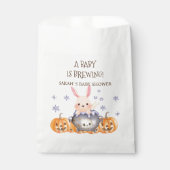 Leuke Halloween Cauldron Baby is Brouwen Douche Bedankzakje (Voorkant)