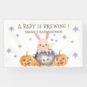 Leuke Halloween Cauldron Baby is Brouwen Douche Spandoek (Horizontaal)