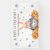 Leuke Halloween Cauldron Baby is Brouwen Douche Spandoek (Verticaal)