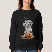 Leuke Halloween Dalmatie Trui (Voorkant)