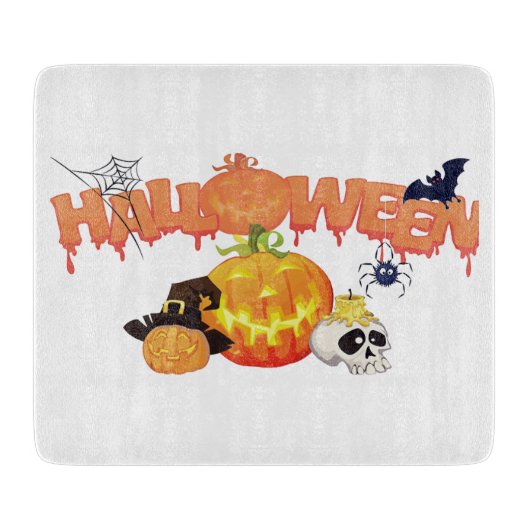 Leuke Halloween decoraties Snijplank (Voorkant)