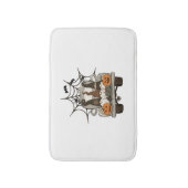 Leuke Halloween Design Halloween Gnomen op een Badmat (Voorkant Verticaal)