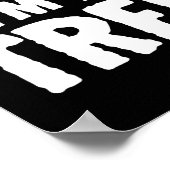 Leuke Halloween doe alsof ik een boom ben Poster (Hoek)