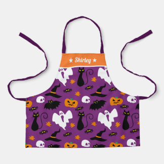Leuke Halloween Elements Voor Kinderen Gepersonali Schort