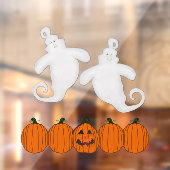 Leuke Halloween en pompoen Raamsticker (Vel 2)