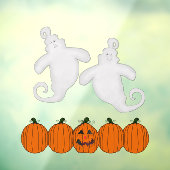 Leuke Halloween en pompoen Raamsticker (Vel 3)