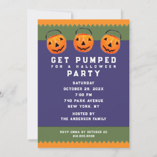 Leuke Halloween-feestje Kaart