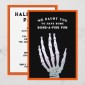 Leuke Halloween-feestje Kaart (Voorkant / Achterkant)