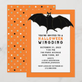 Leuke Halloween-feestuitnodigingen Kaart (Voorkant / Achterkant)