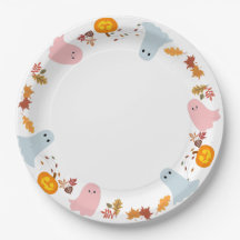 Leuke Halloween geesten en pompoenen