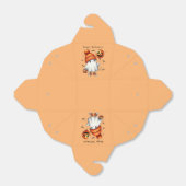 Leuke Halloween Ghost Favoriet Box Bedankdoosjes (Uitgevouwen)