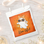 Leuke Halloween Ghost Pumpkin Spice Gepersonalisee Bedankzakje (Geknipt)