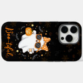 Leuke Halloween Ghost Pumpkin Spice Gepersonalisee Case-Mate iPhone Case (Achterkant (horizontaal))