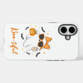 Leuke Halloween Ghost Pumpkin Spice Gepersonalisee Case-Mate iPhone Case (Achterkant (horizontaal))