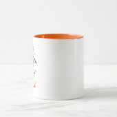 Leuke Halloween Ghost Pumpkin Spice Gepersonalisee Mok (Midden)