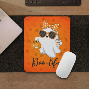 Leuke Halloween Ghost Pumpkin Spice Gepersonalisee Muismat