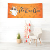 Leuke Halloween Ghost Pumpkin Spice Gepersonalisee Spandoek