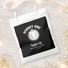 Leuke Halloween Ghost Spooky Een Eerste 1e Verjaar Bedankzakje