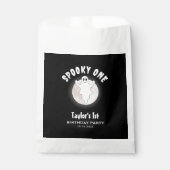 Leuke Halloween Ghost Spooky Een Eerste 1e Verjaar Bedankzakje (Voorkant)