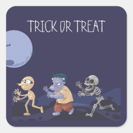 Leuke Halloween Goblins Trick-or-Treat Sticker